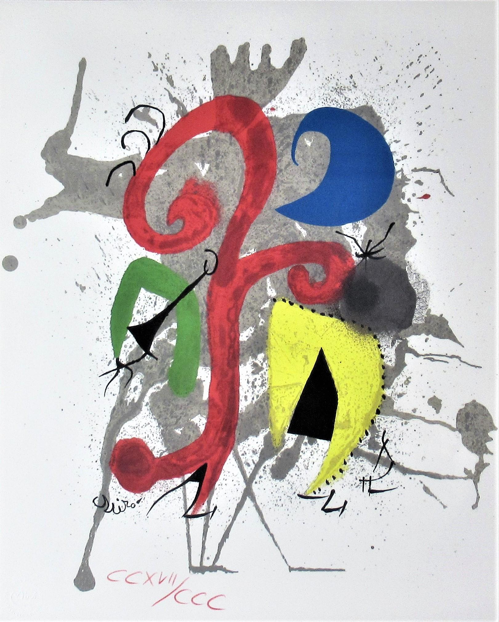 Peintures sur Carton - Print by (after) Joan Miró