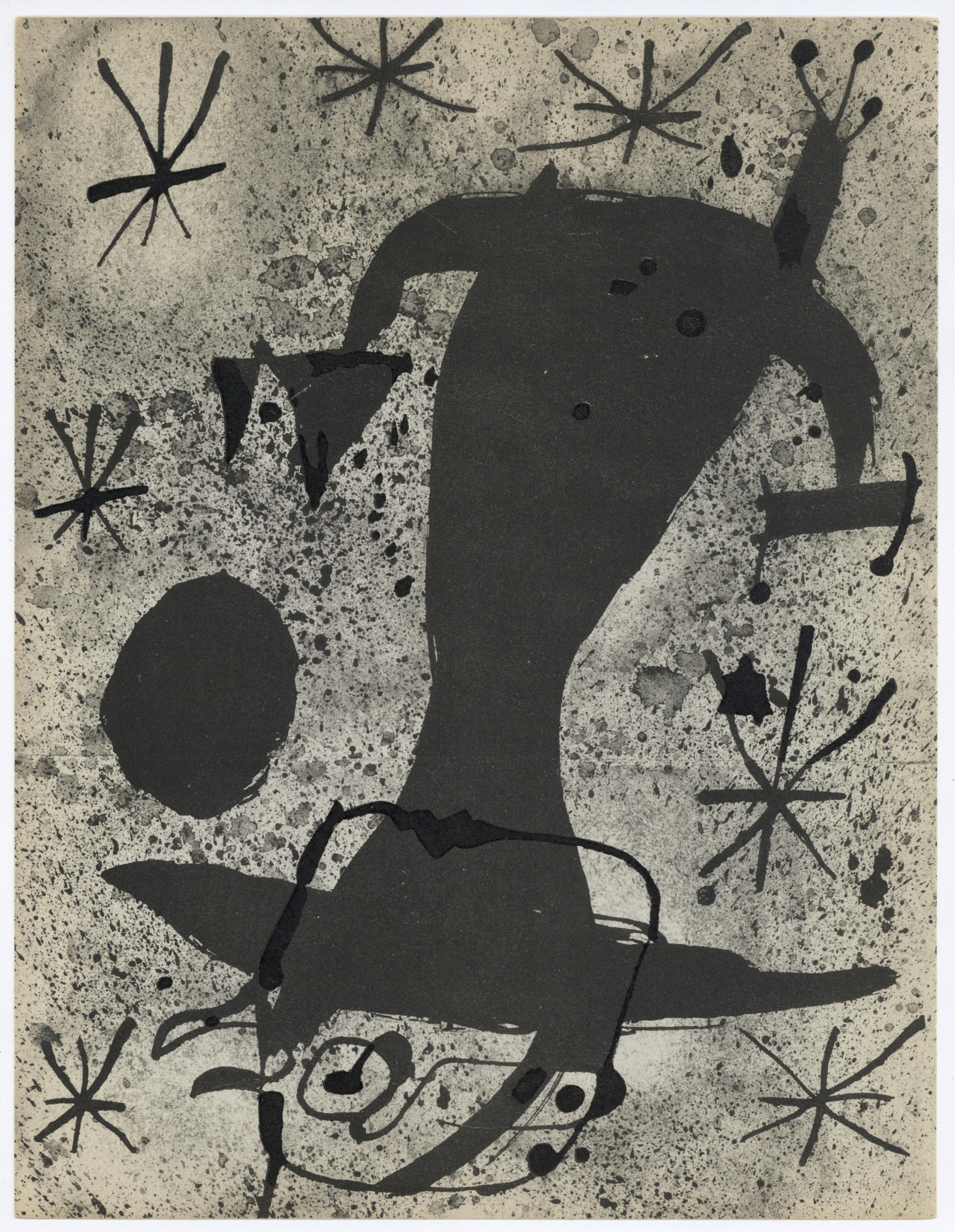 pochoir - Print by (after) Joan Miró