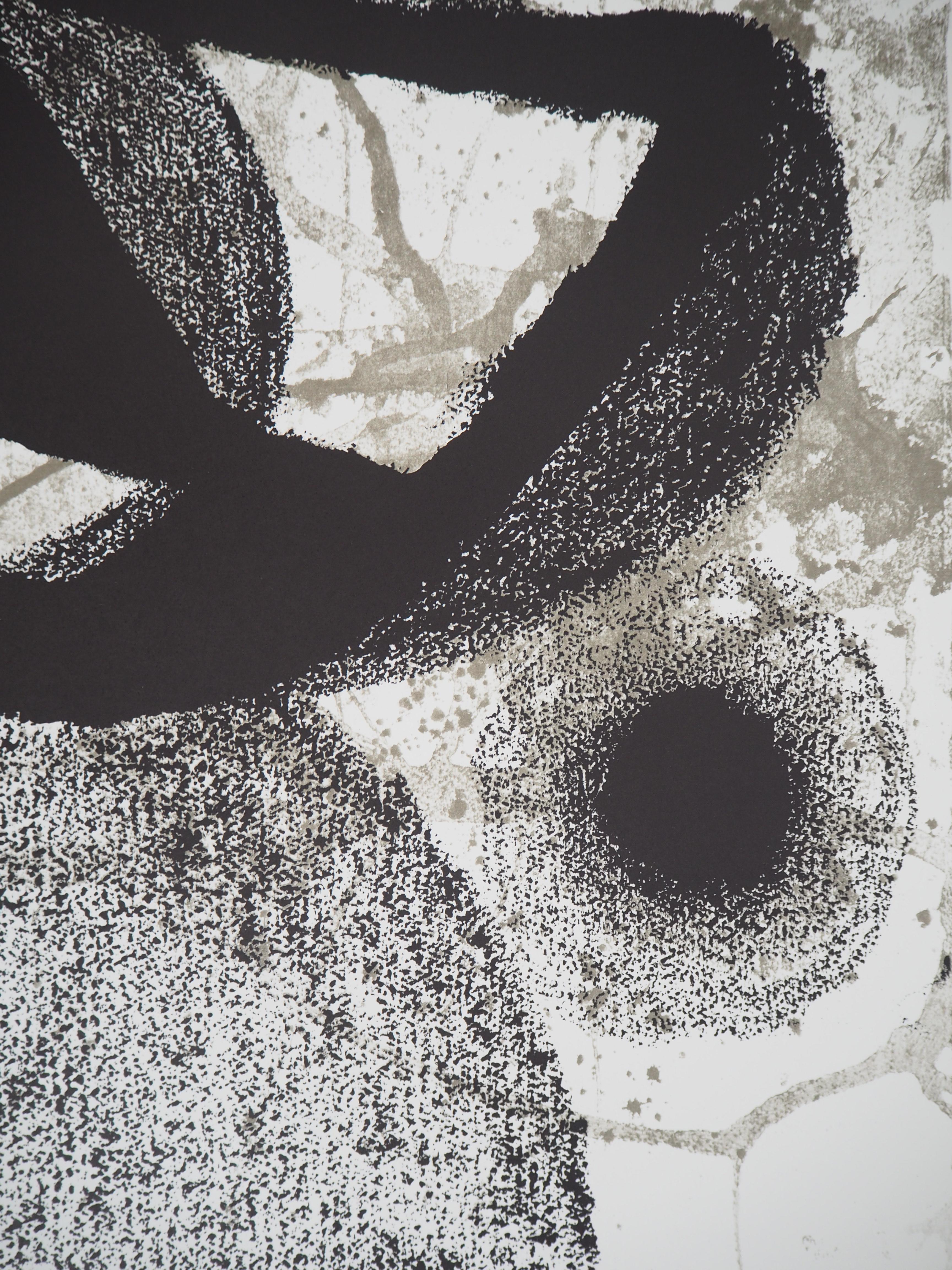 Joan MIRO (nach)
Surrealistischer Vogel

Lithographie (Gedruckt in den Arte-Werkstätten in Paris)
Auf schwerem Papier 76,5 x 55 cm (ca. 29,9 x 21,6 Zoll)
Herausgegeben von galerie Maeght um 1990

Ausgezeichneter Zustand