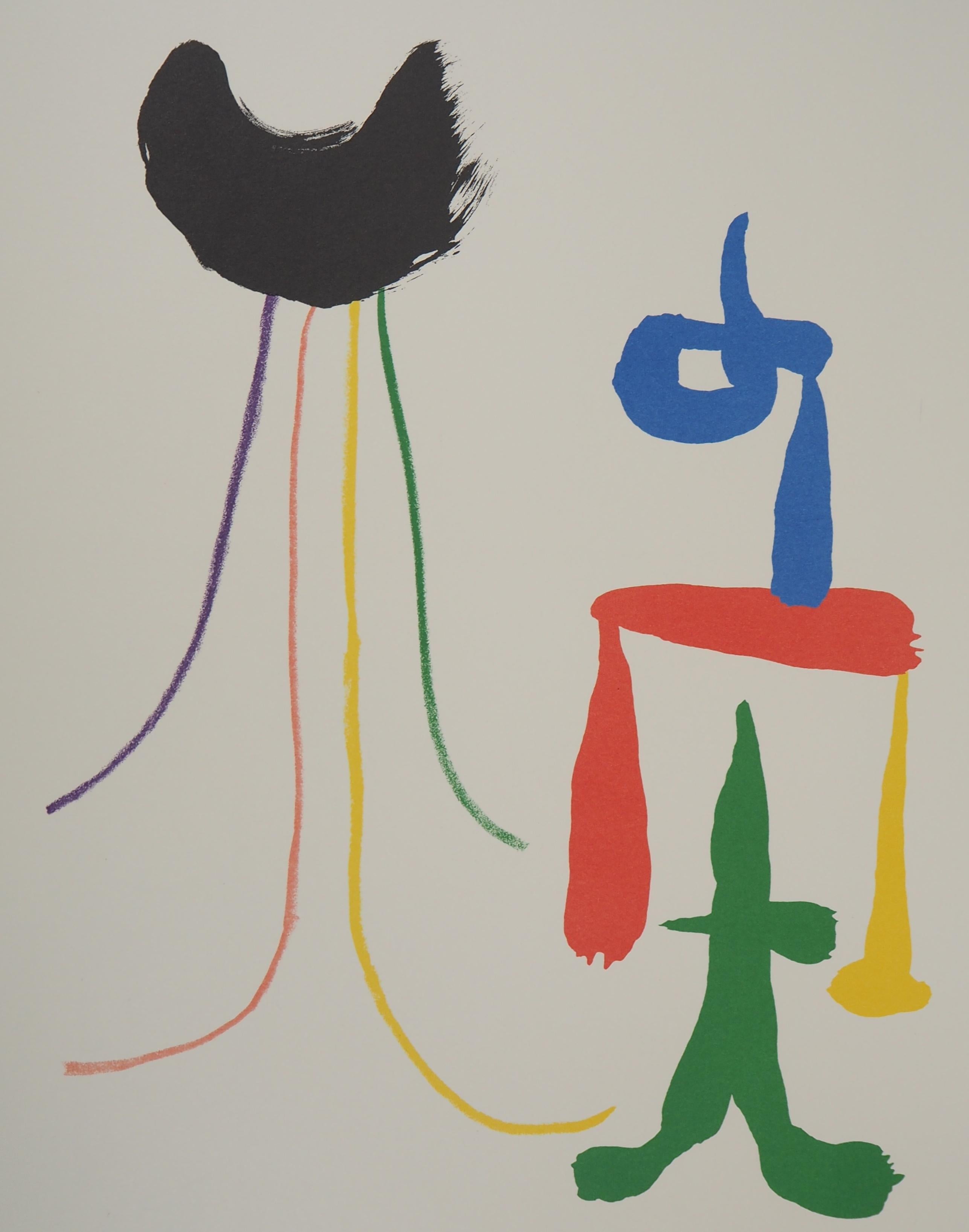 Joan MIRO (dopo)
Una famiglia con una stella

Litografia
Firma stampata nella lastra
Su carta pesante 60 x 45 cm (circa 24 x 18 pollici)
A cura di Galerie Maeght 

Condizioni eccellenti