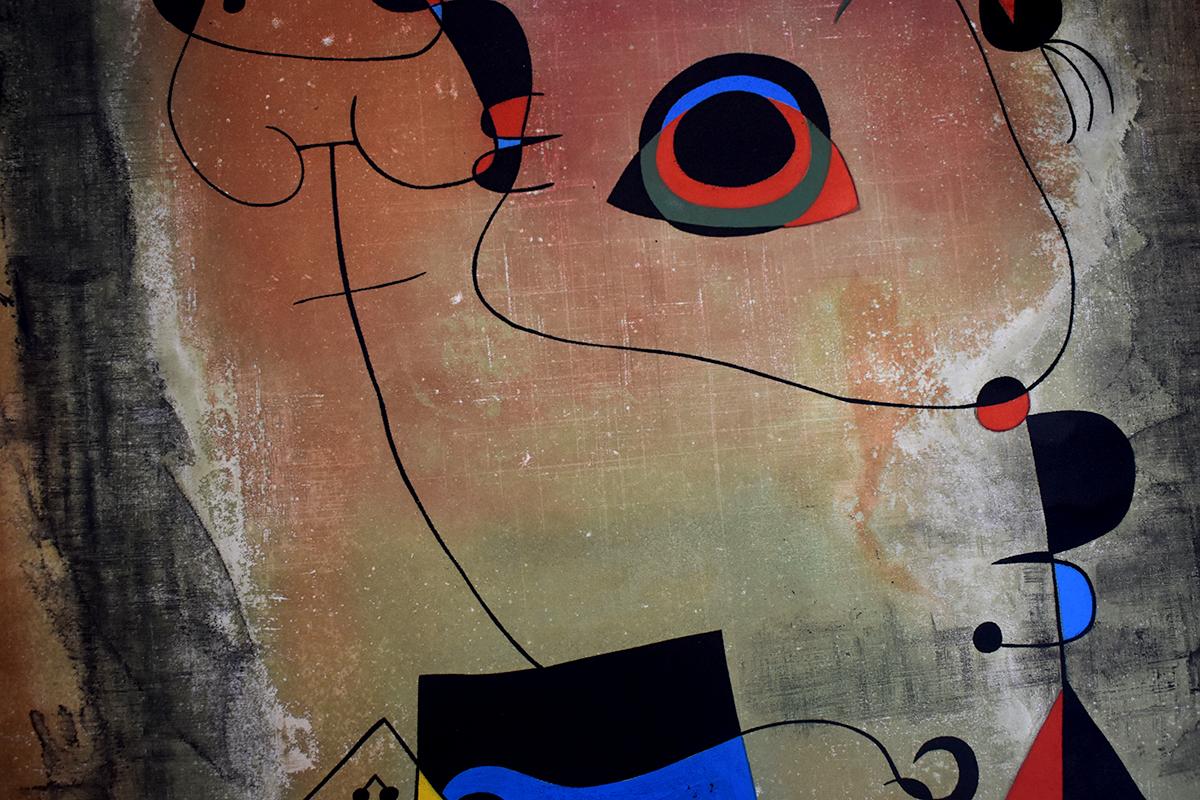 after the blue dog miro