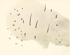 "Trace sur l'eau" lithographie
