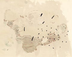 "Trace sur l'eau" lithographie