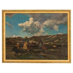 After Johannes Evert Akkeringa Oil on Canvas