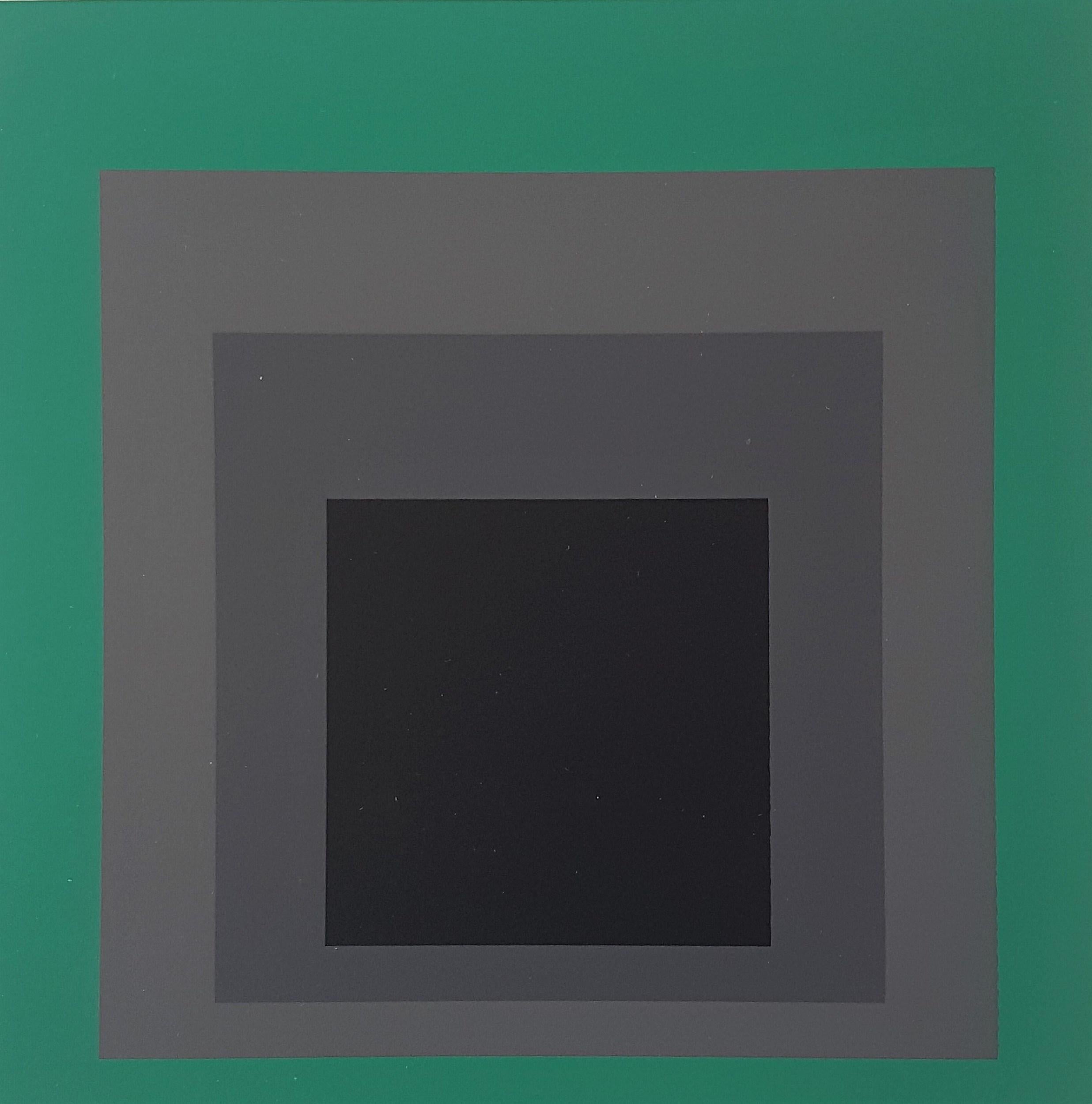 Omaggio alla piazza: Grisaglia e Patina (~35% di sconto sul prezzo di listino - TEMPO LIMITATO) - Print di (after) Josef Albers
