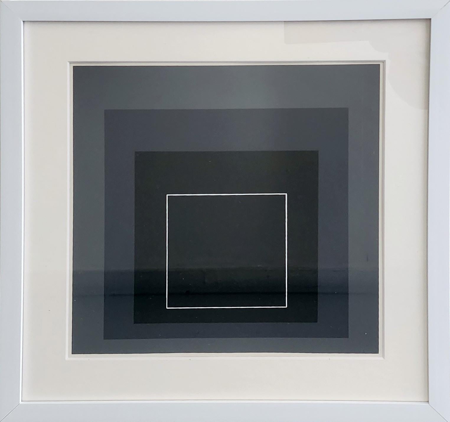 Homenaje a la Plaza (Hommage au Carre)  (Bauhaus, Abstracción Geométrica) - Print de (after) Josef Albers