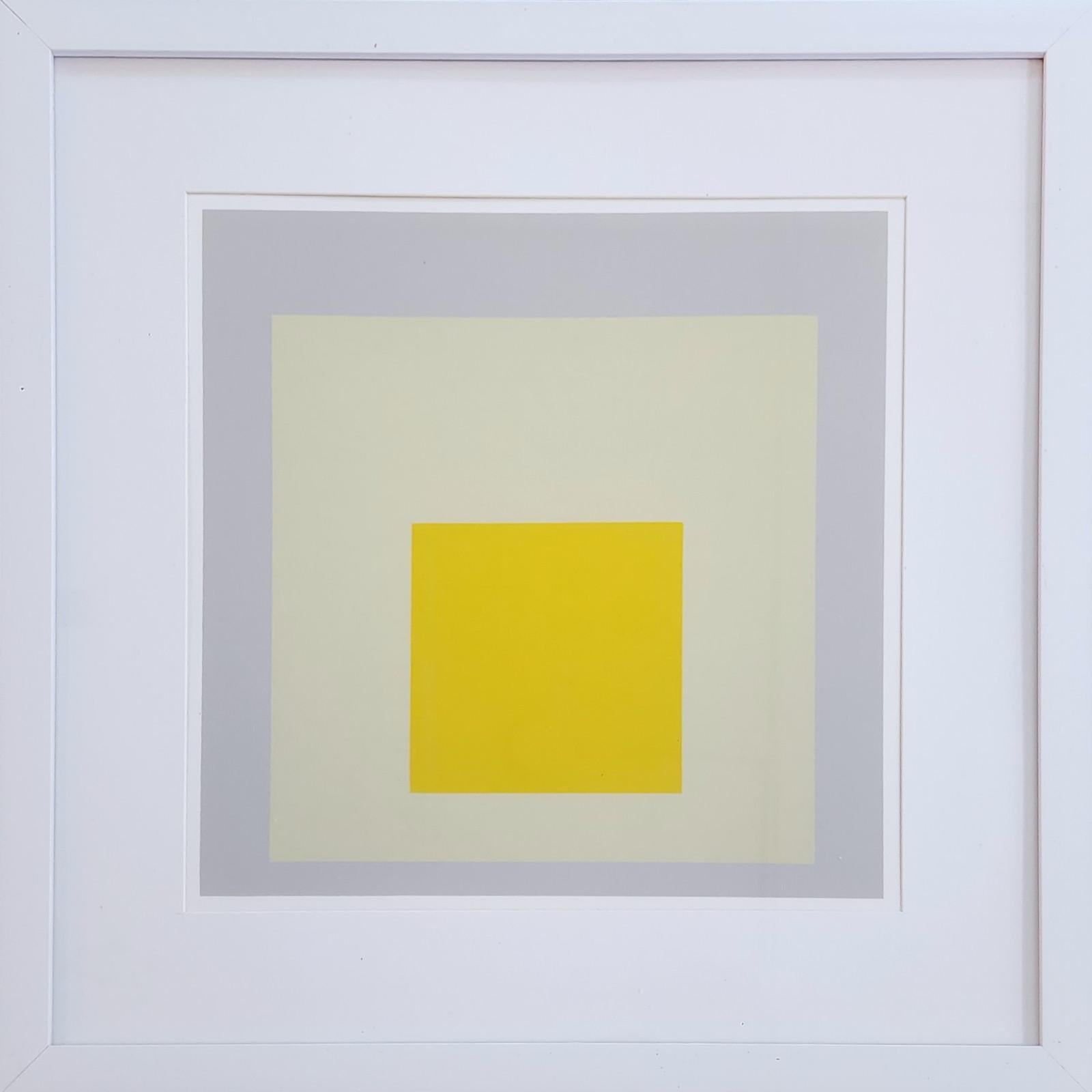 Homage to the Square: Impact (Bauhaus, Minimalism, 50% OFF LIST PRICE) - Minimalist Print by (after) Josef Albers