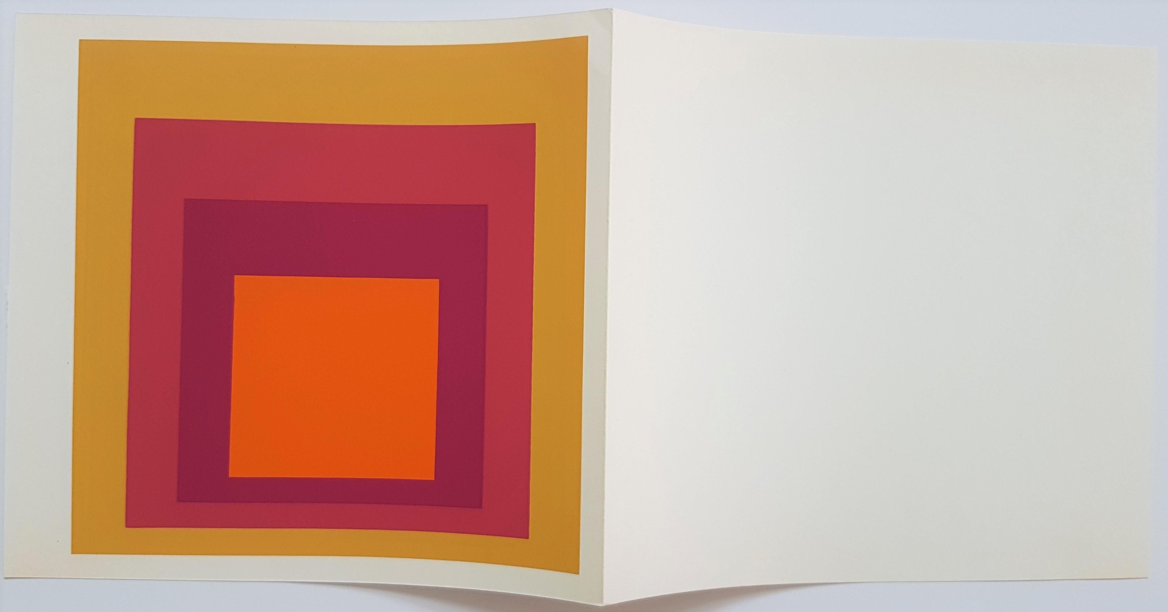 Omaggio alla piazza: La Tehuana (~35% di sconto sul prezzo di listino - SOLO PER UN TEMPO LIMITATO) - Print Astratto di (after) Josef Albers