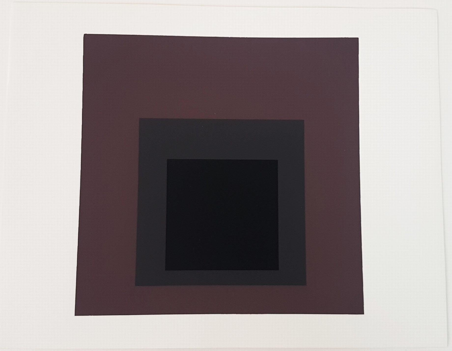 Homage to the Square: Pompeian - Modern Print by (after) Josef Albers