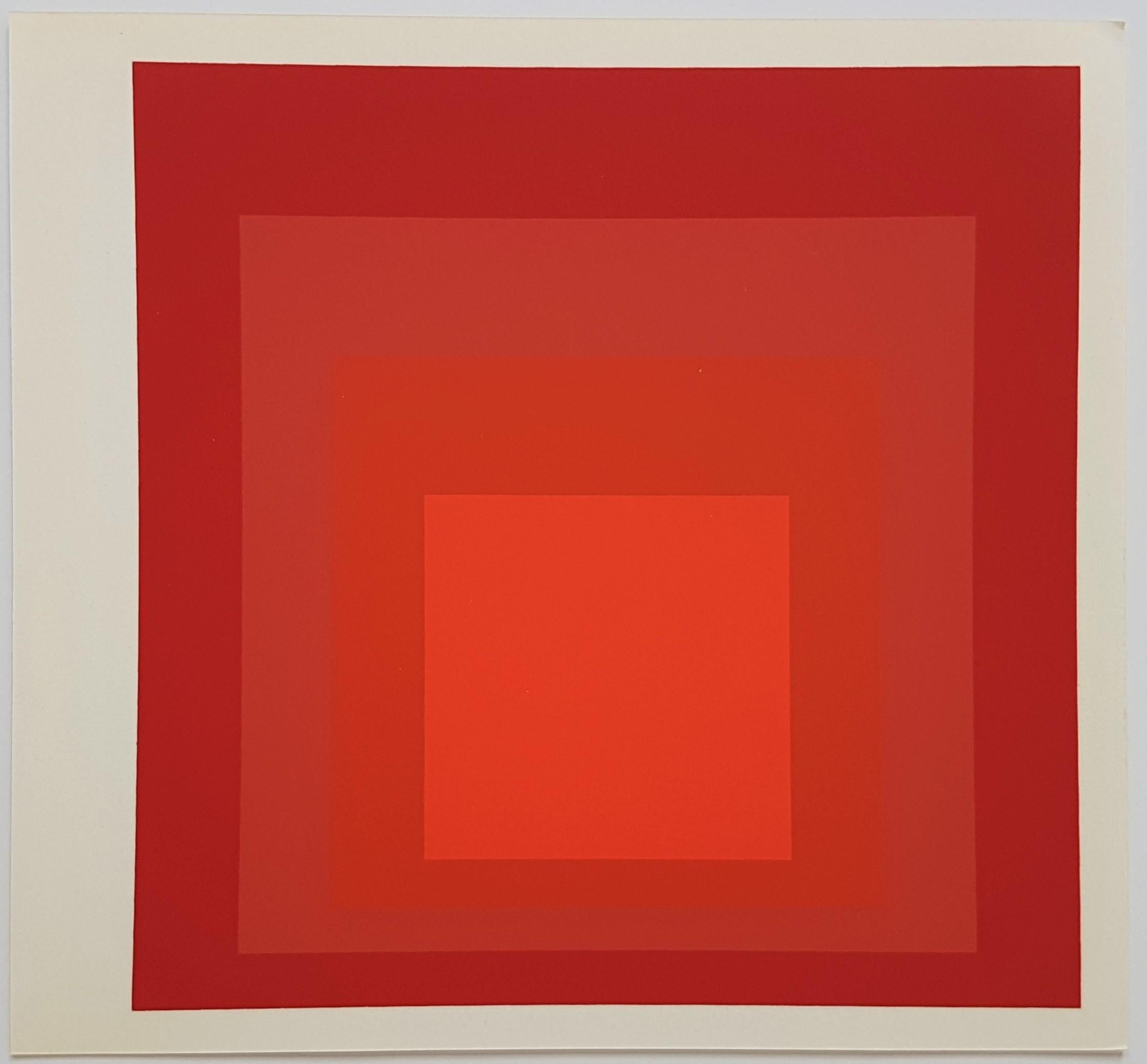 Homage to the Square: R-III A-4 (~35% OFF LIST PRICE - LIMITED TIME ONLY) - Modern Print by (after) Josef Albers