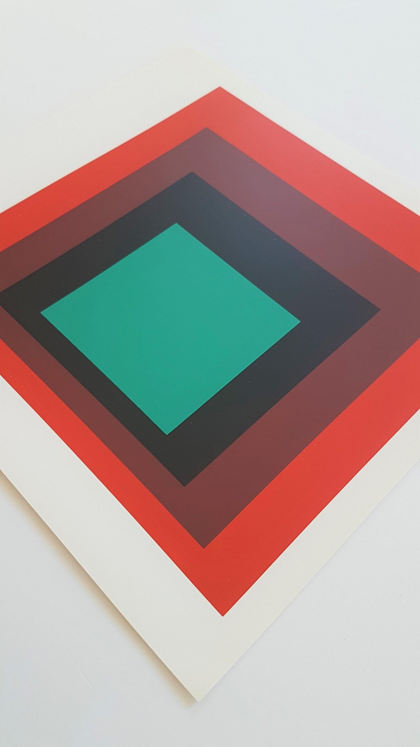 Homage to the Square - SET OF FIVE (Minimalism, Bauhaus, ~49% OFF LIST PRICE) For Sale 2
