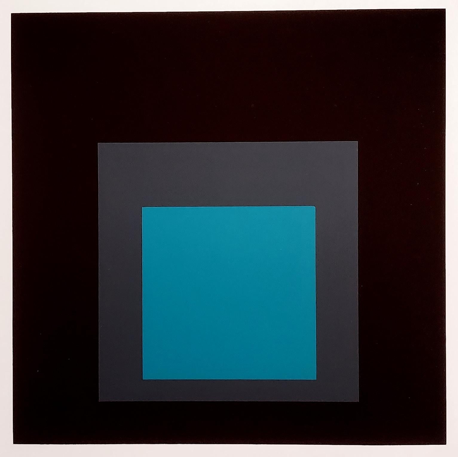 Homage to the Square: Set Off (Bauhaus, Minimalism, 50% OFF LIST PRICE) - Print by (after) Josef Albers