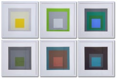 Homage to the Square: Six Silkscreen Prints (~56% OFF LIST PRICE - LIMITED TIME)