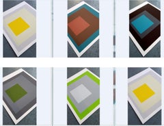 Homage to the Square: Six Silkscreen Prints