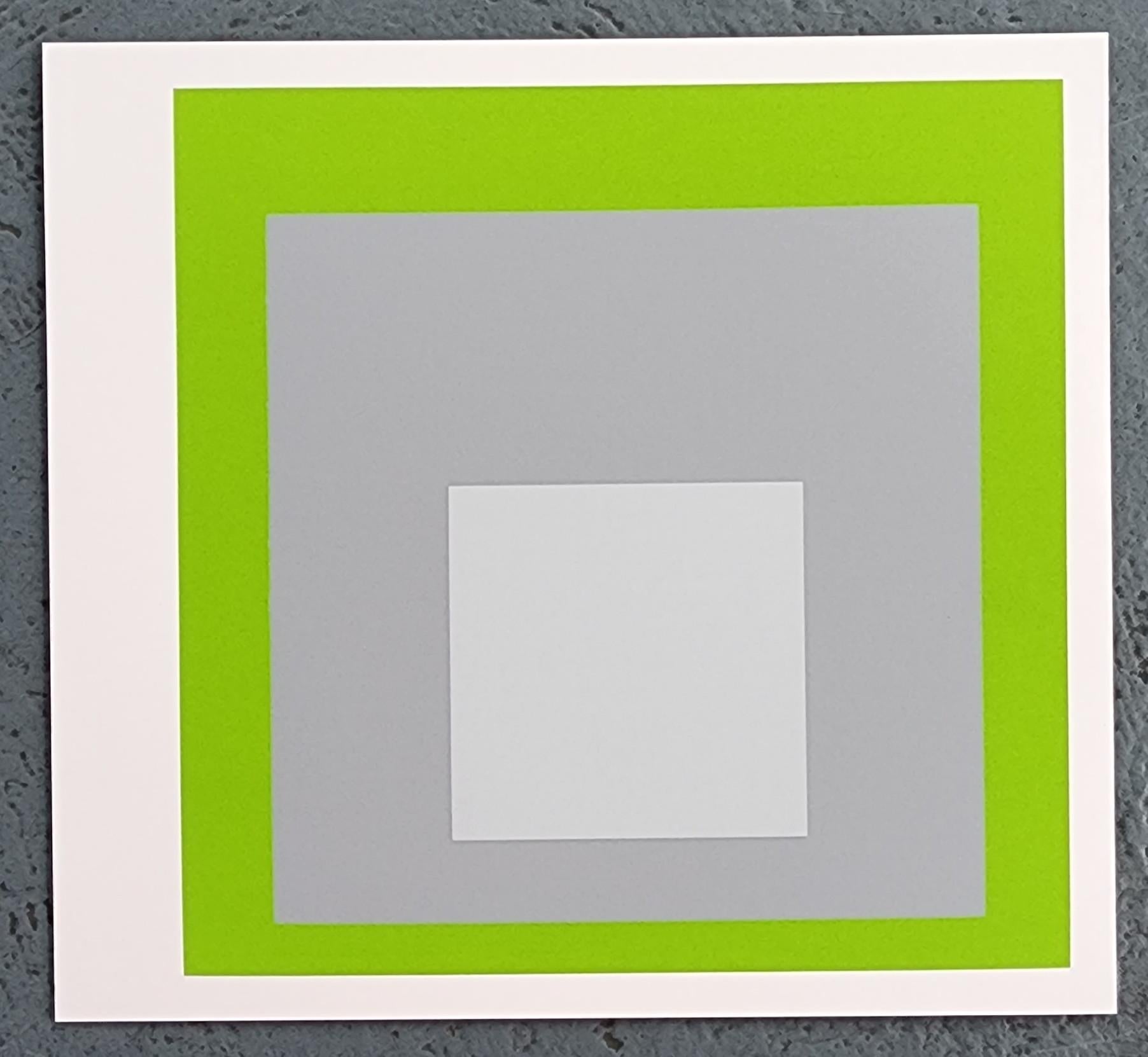 Josef Albers
Homage to the Square: White Marker (from 