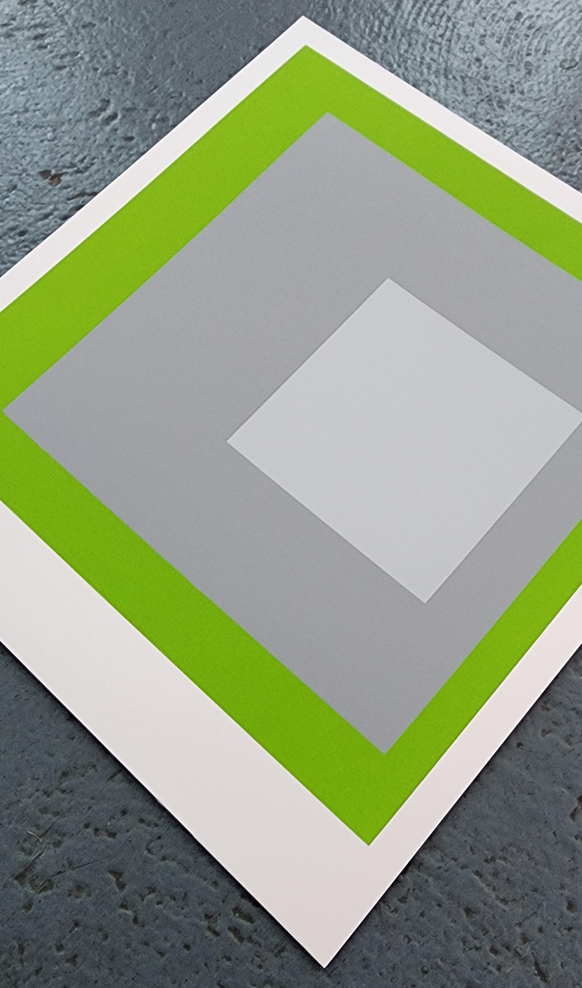 Homage to the Square: White Marker (Bauhaus, Minimalism, 50% OFF LIST PRICE) 2