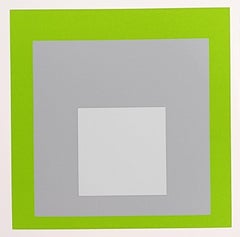Homage to the Square: White Marker (Bauhaus, Minimalism, 50% OFF LIST PRICE)