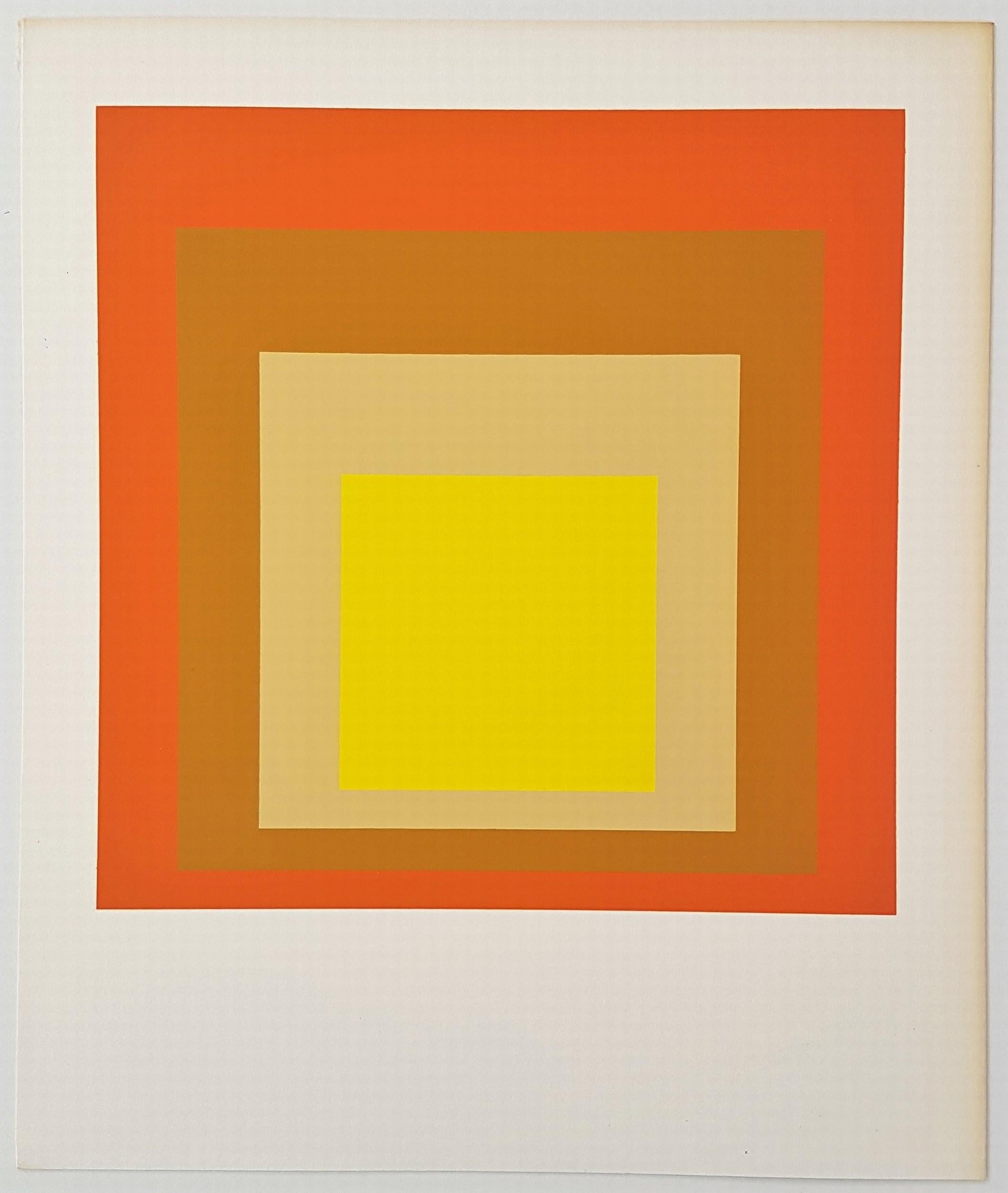 Homage to the Square: Yes Sir! (~28% OFF LIST PRICE - LIMITED TIME ONLY) - Print by (after) Josef Albers