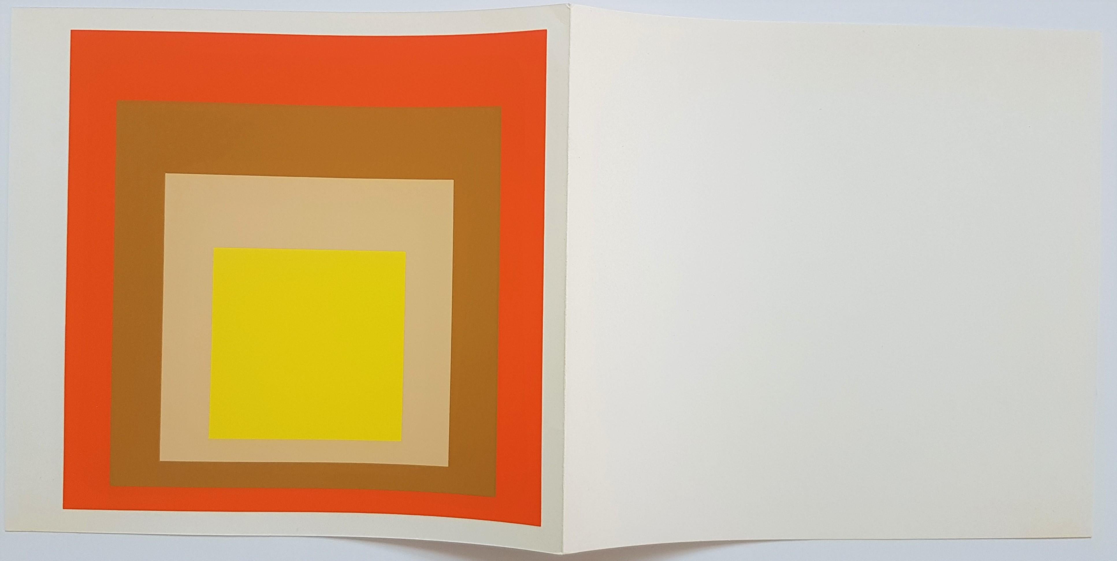 Homage to the Square: Yes Sir (~35% OFF LIST PRICE - LIMITED TIME ONLY) - Print by (after) Josef Albers