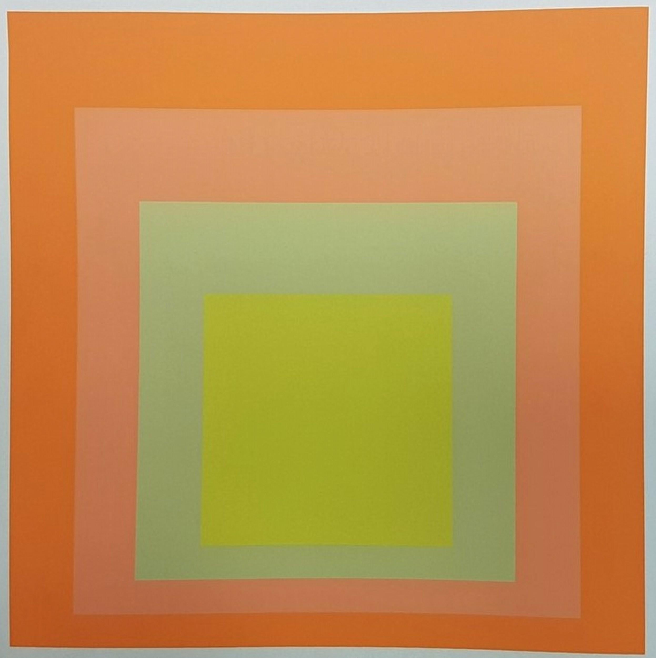 (after) Josef Albers Abstract Print - Hommage au Carre (Homage to the Square)