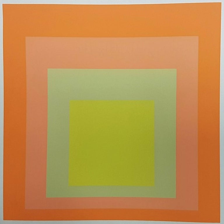 (after) Josef Albers Abstract Print - Hommage au Carre (Homage to the Square)