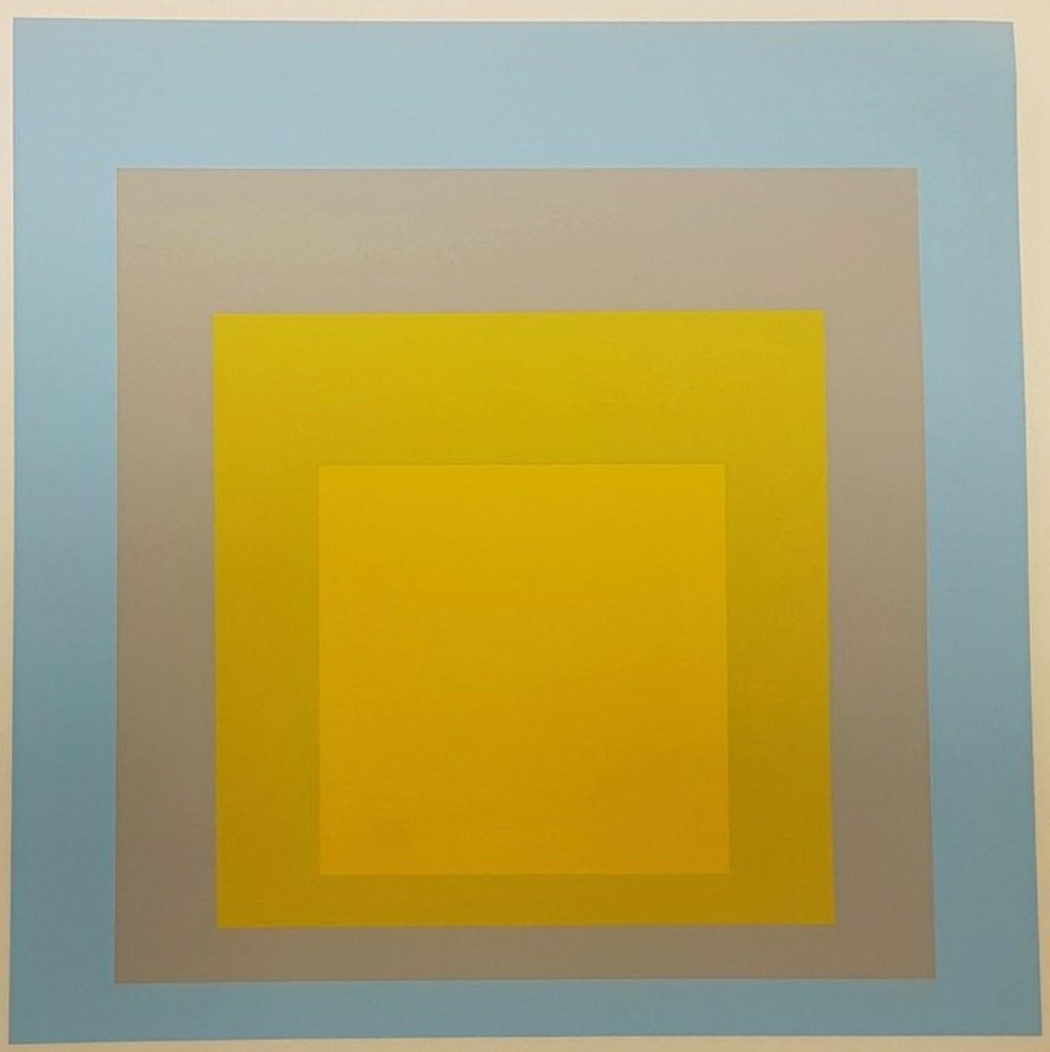 (after) Josef Albers Abstract Print - Hommage au Carre (Homage to the Square)