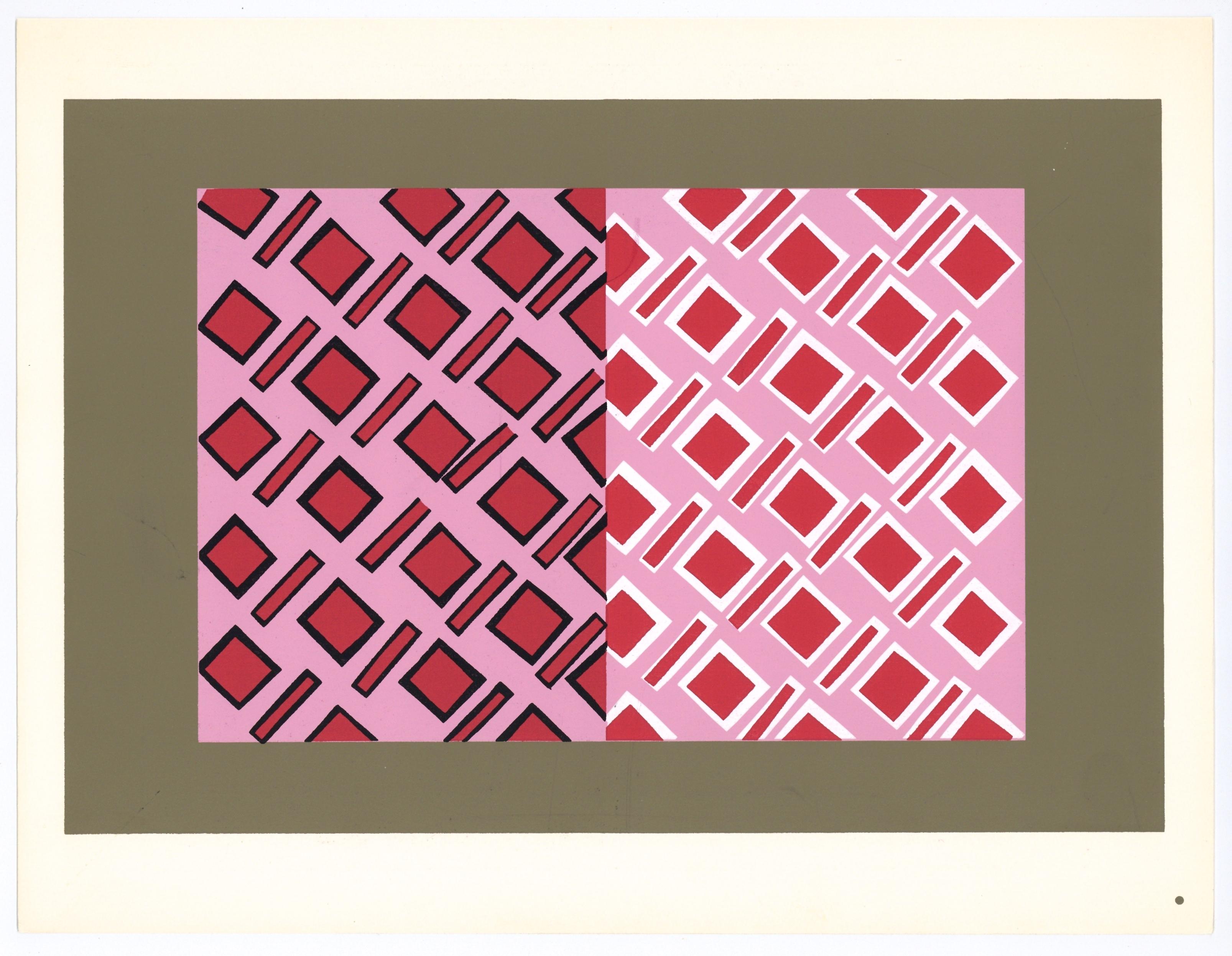 Interaction of Color - serigraph - Print by (after) Josef Albers