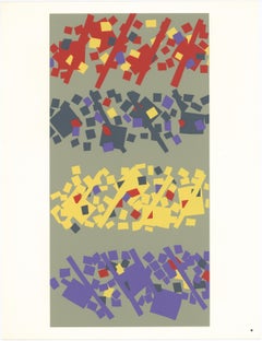 Wechselwirkung der Farben - Serigraphie