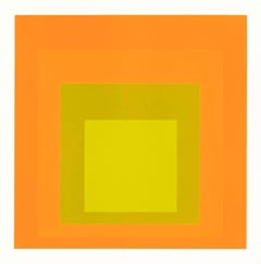 JOSEF ALBERS, 'HOMAGE TO THE SQUARE: BETWEEN THE LINES', 1968