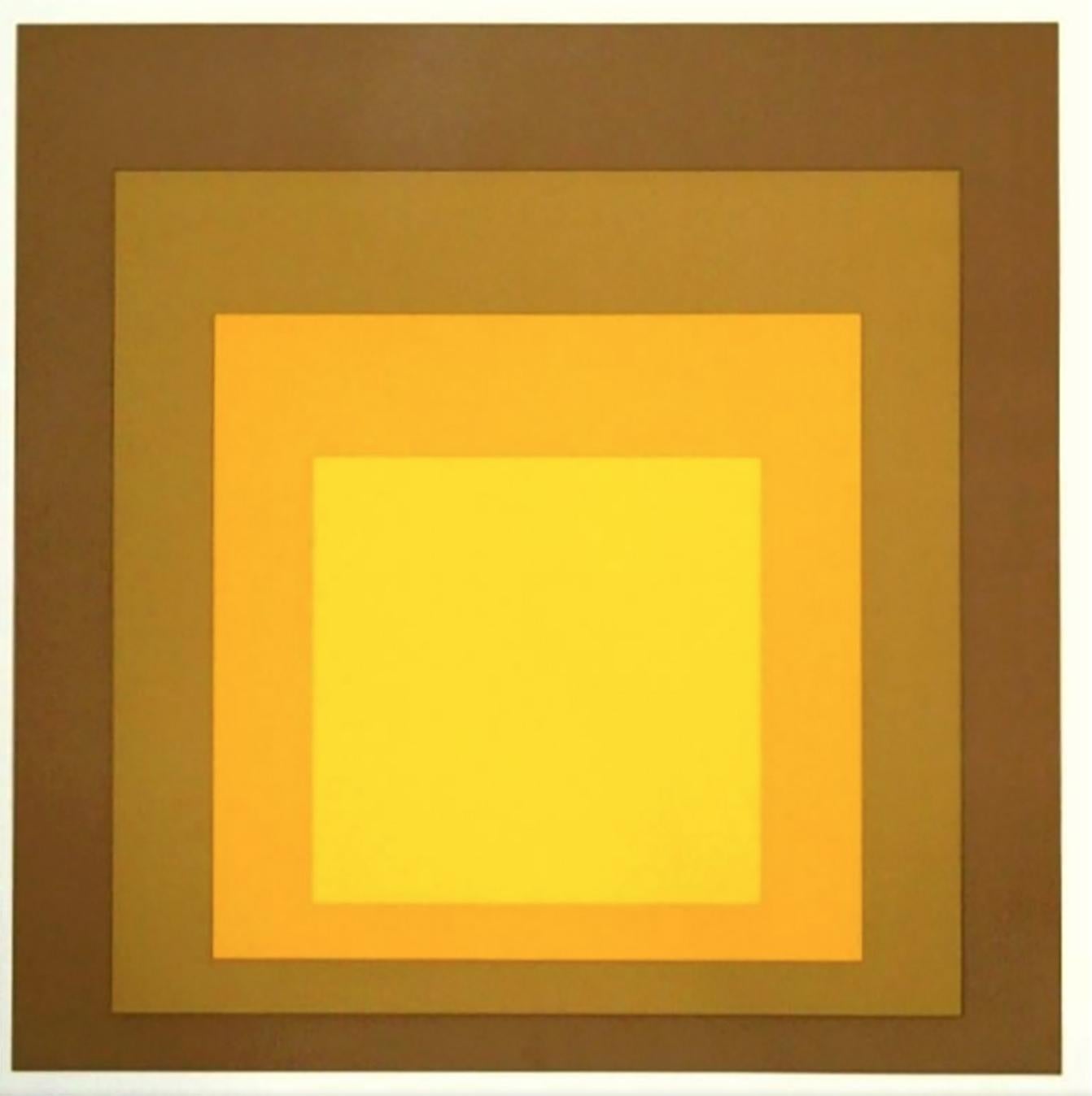 (after) Josef Albers Abstract Print - Josef Albers Homage to the Square poster (Albers prints)