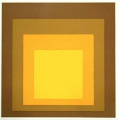 Josef Albers Homage to the Square Poster (Albers Drucke)