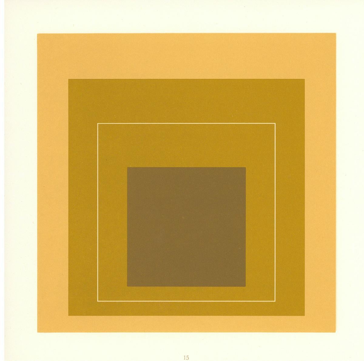 Josef Albers White Line Squares (portfolio of 8 announcements)  3