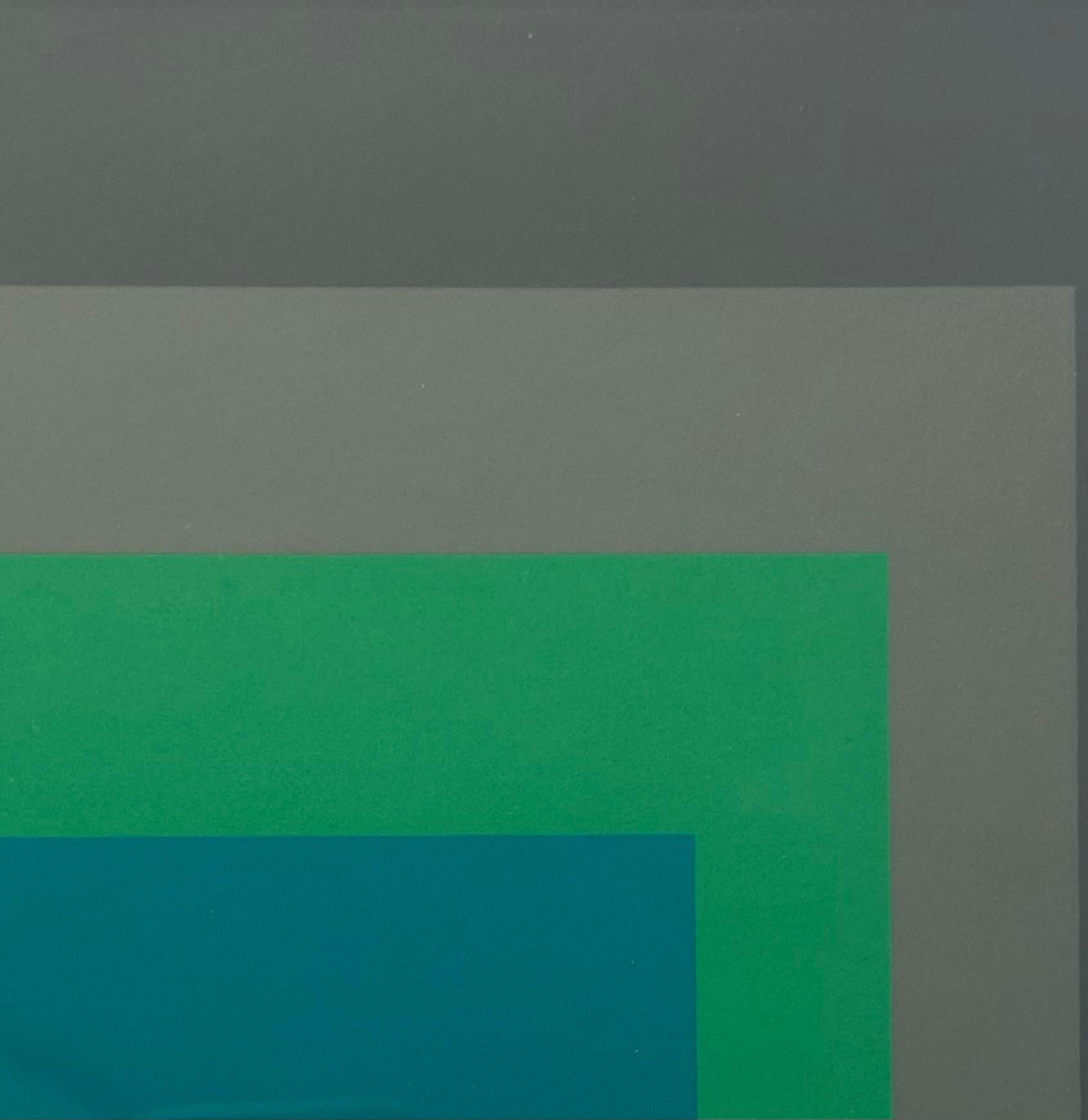 Josef Albers, Study to Homage to the Square, 1977 - Print di (after) Josef Albers