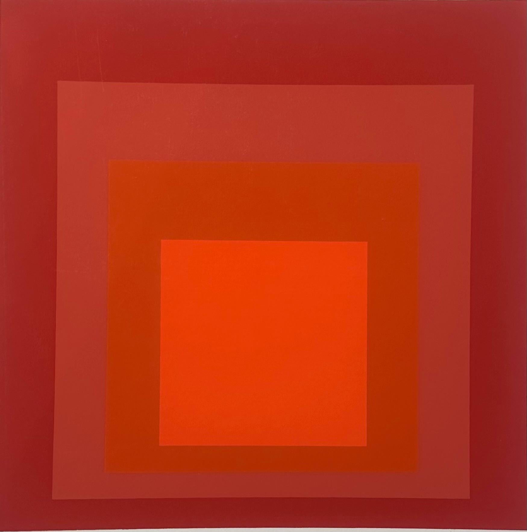 Josef Albers, Study to Homage to the Square, 1977