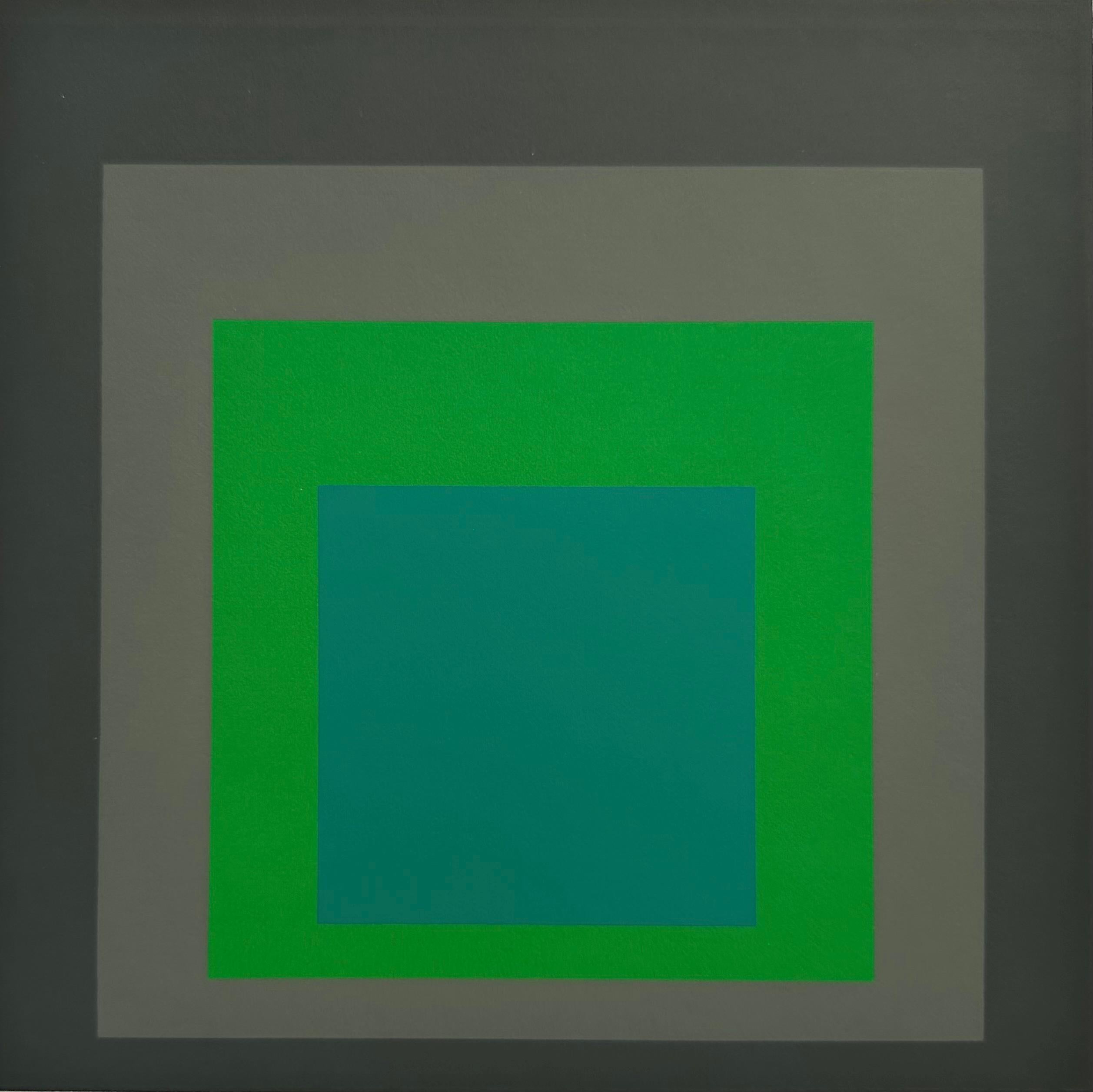 Josef Albers, Study to Homage to the Square, 1977