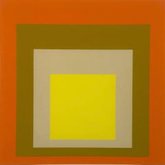 Josef Albers Étude pour Homage the Square, 1977