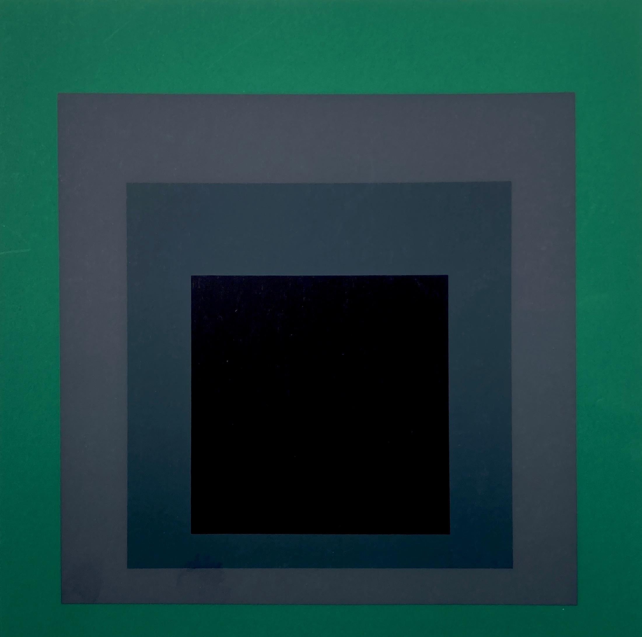 Josef Albers, Study to Homage to the Square, 1977