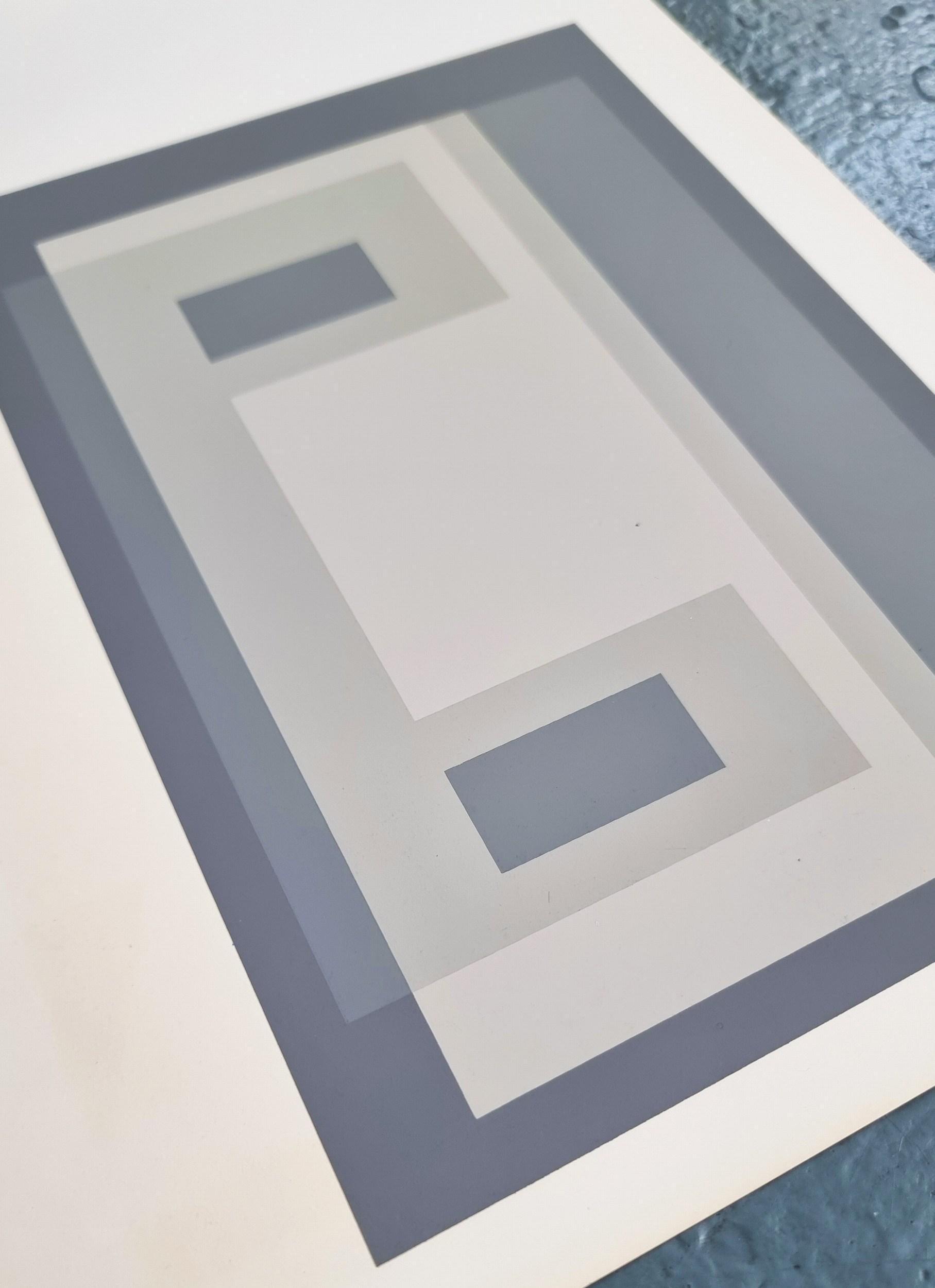 Variant III (from Ten Variants) - Print by (after) Josef Albers
