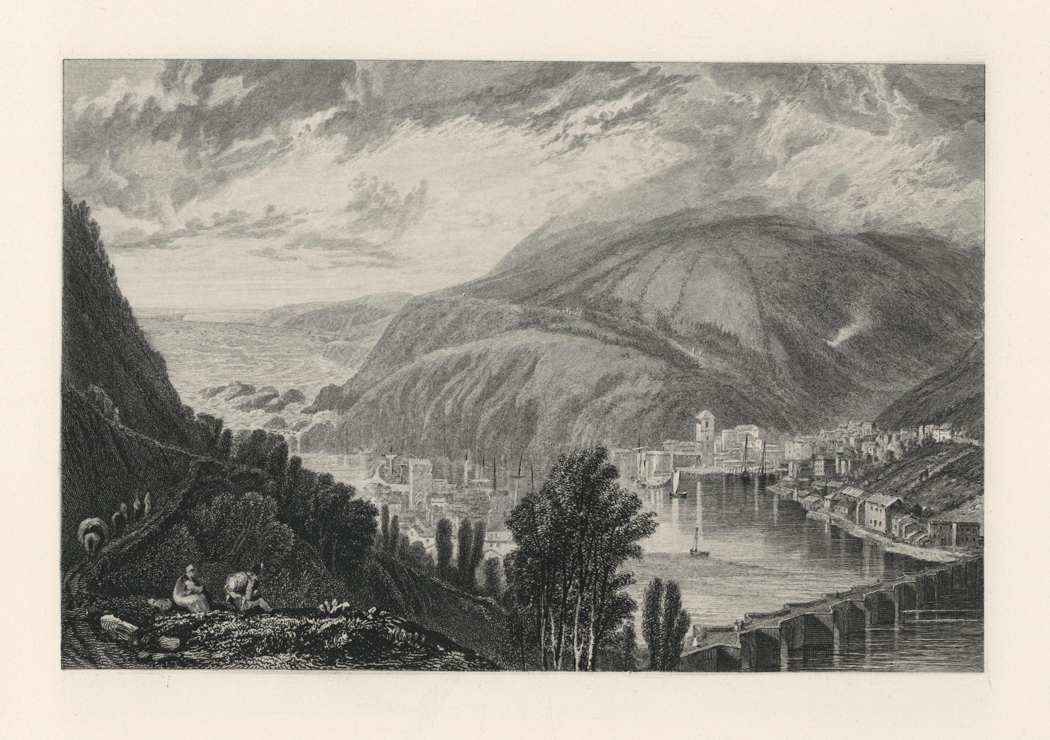 "East and West Look" engraving - Print by (After) Joseph Mallord William Turner