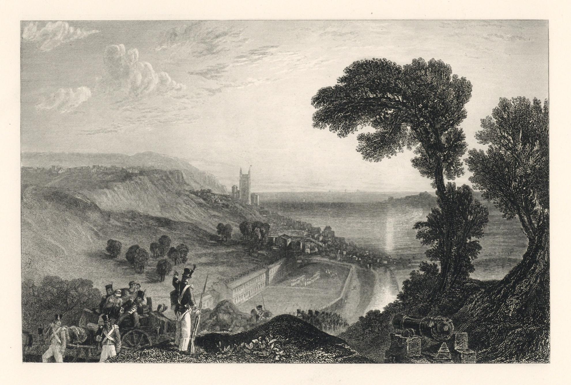 "Hythe" engraving - Print by (After) Joseph Mallord William Turner