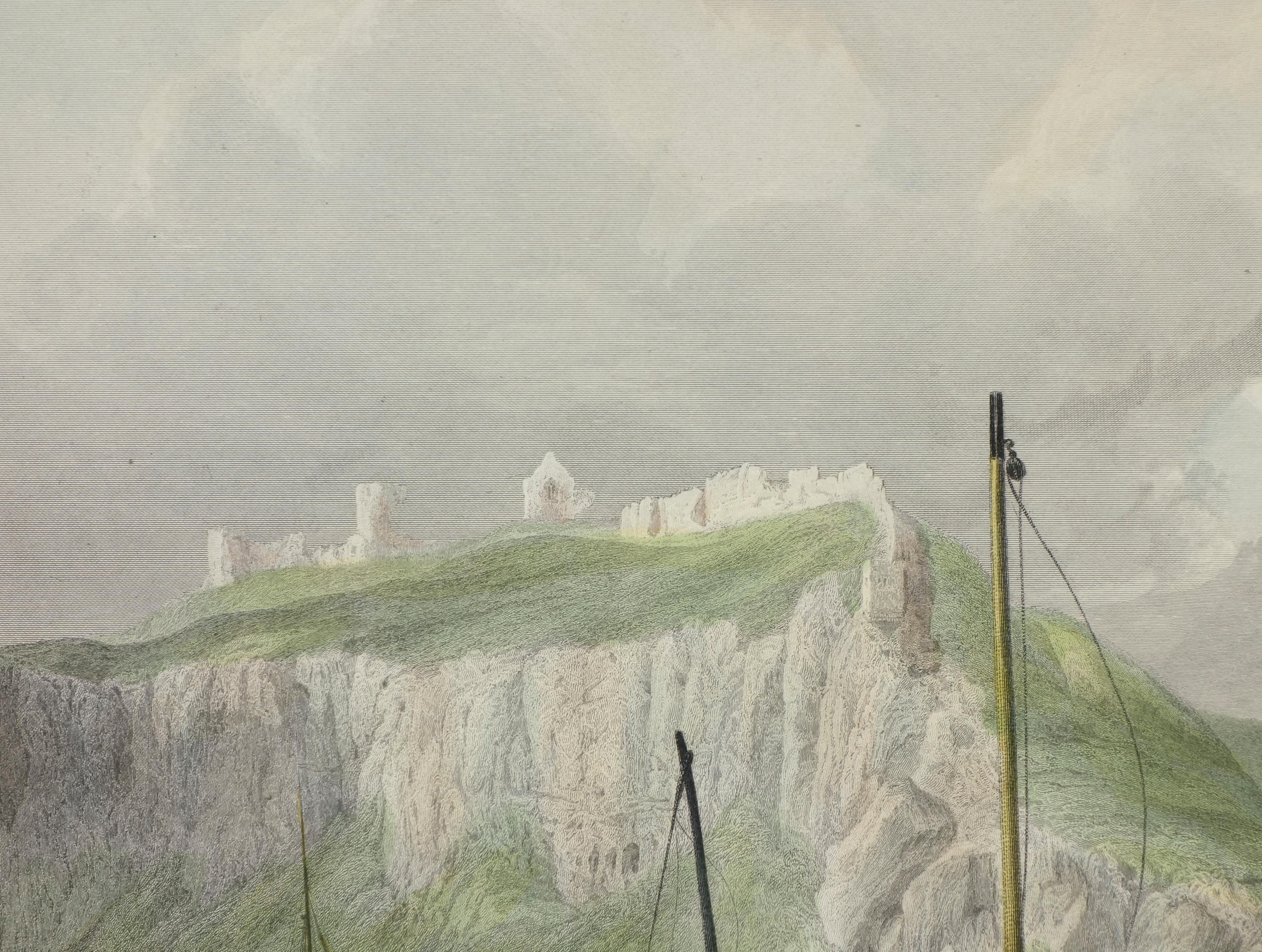 Port of Hastings - Beige Print by (After) Joseph Mallord William Turner