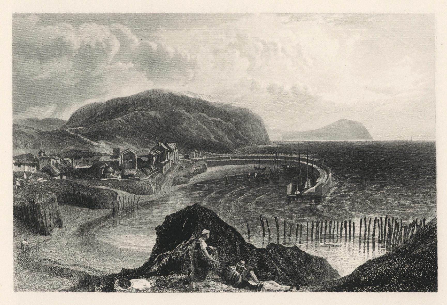 "Watchet" engraving - Print by (After) Joseph Mallord William Turner