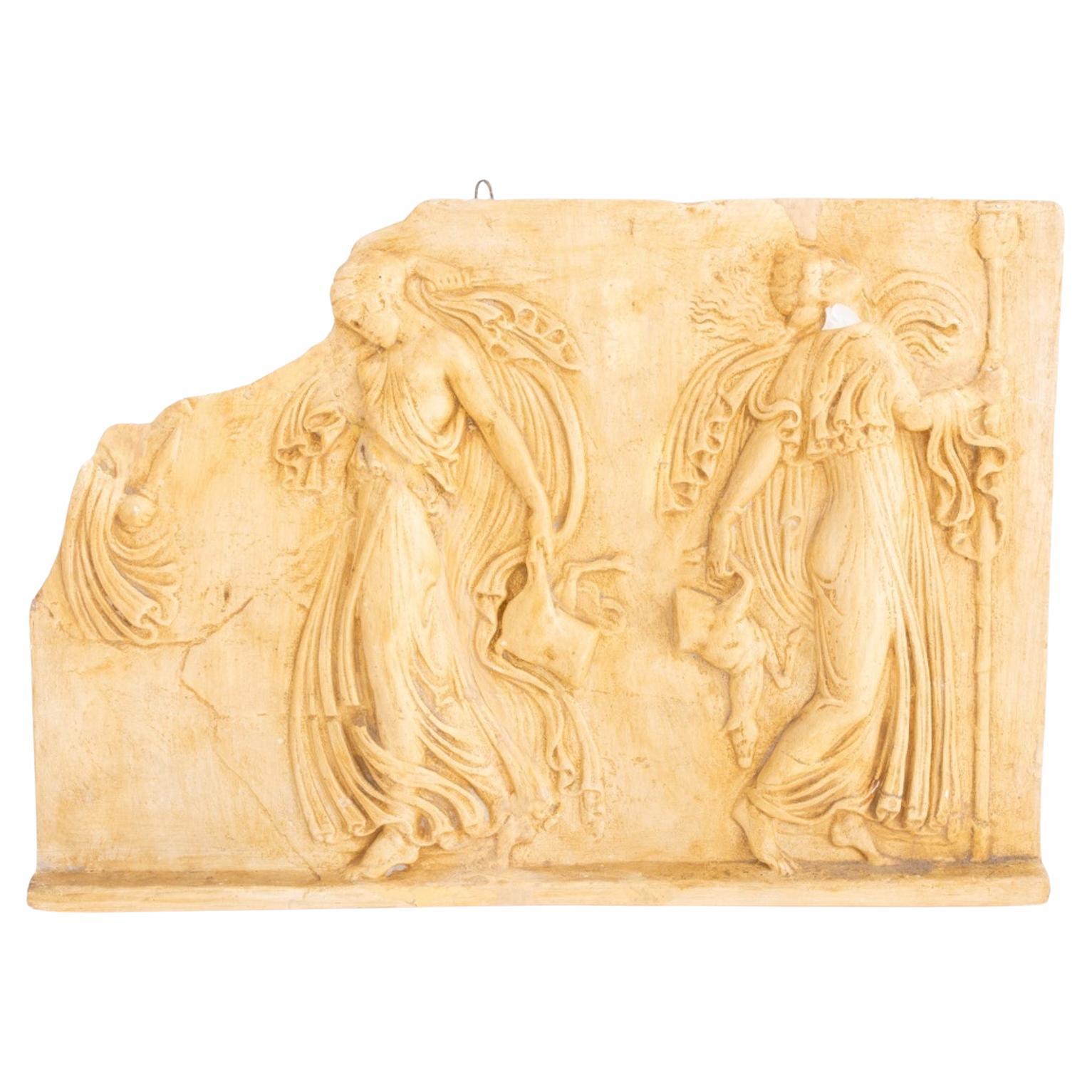 After Kallimachos, Dancing Maenads, Plaster Frieze For Sale