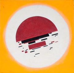 "Homage to Kasimir Malevich" - Suprematist Abstract Geometric Composition