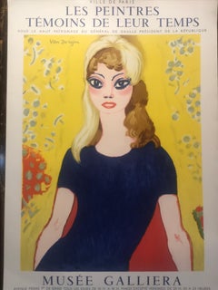 Les Peintres témoins de leurs temps: poster of Brigitte Bardot by Van Dongen