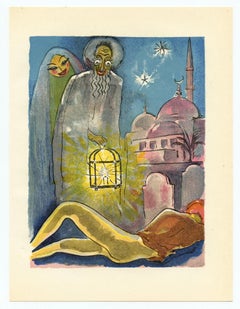 Gravure sur bois pour Mille Nuits