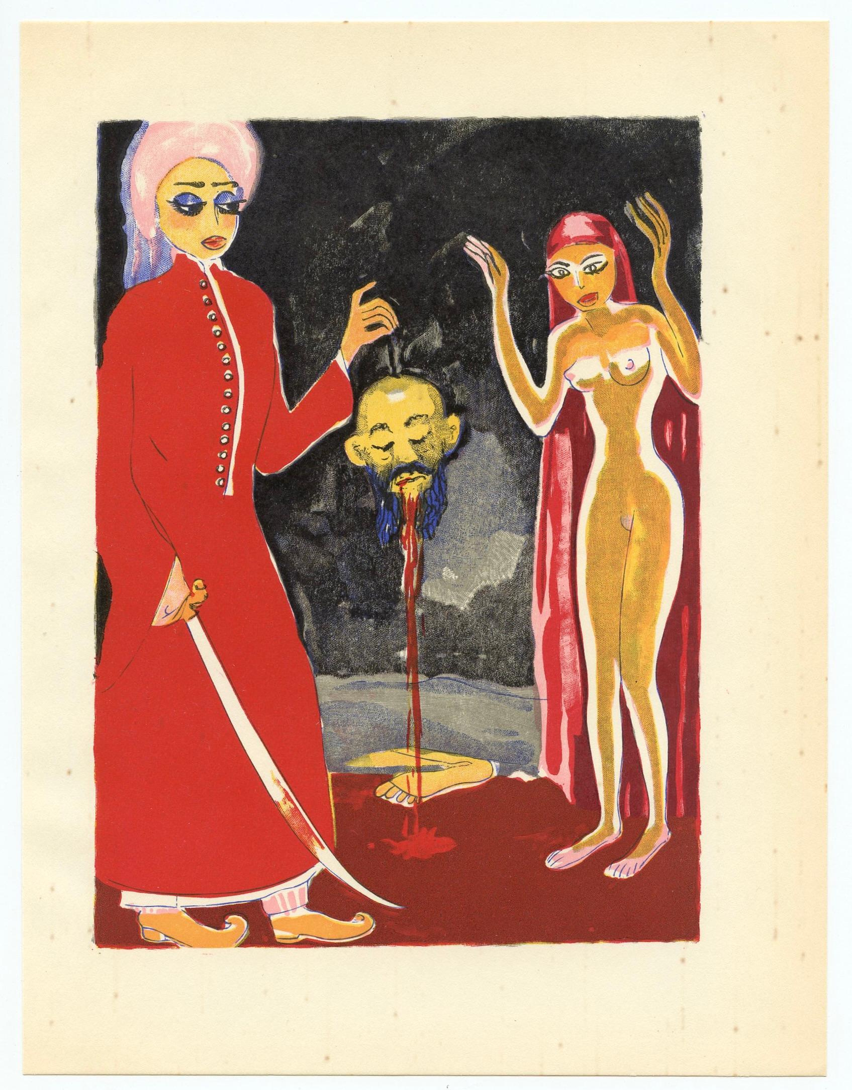 Gravure sur bois pour Mille Nuits