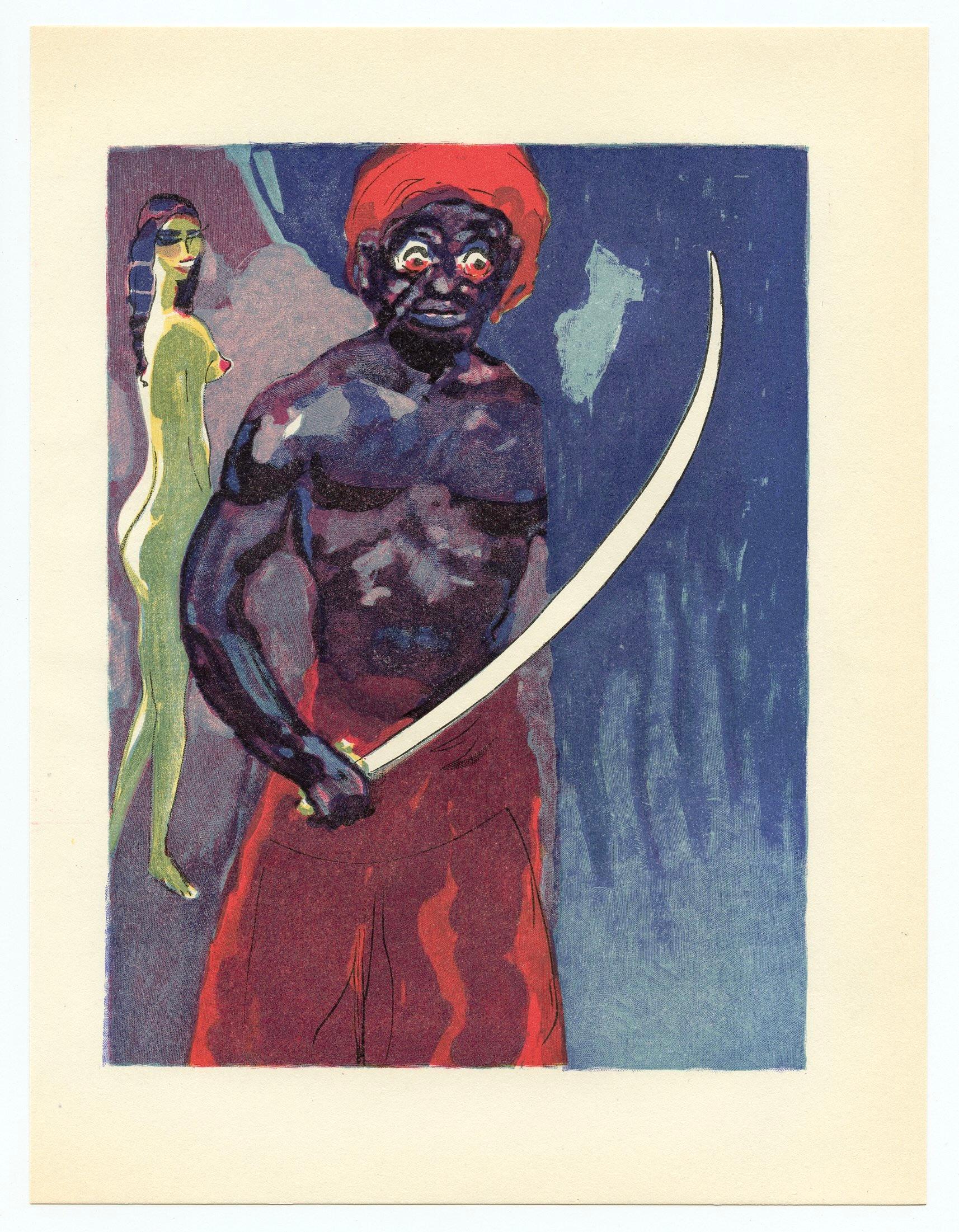 Gravure sur bois pour Mille Nuits