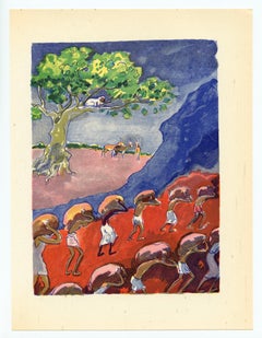 Gravure sur bois pour Mille Nuits