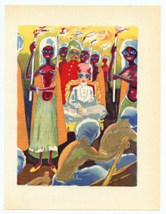 Gravure sur bois pour Mille Nuits